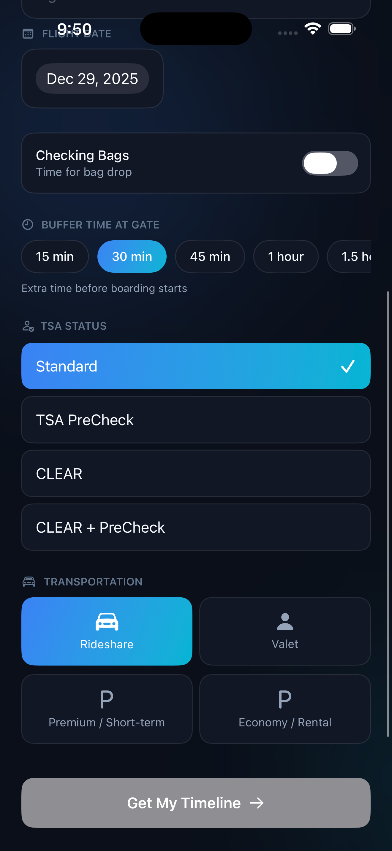 Customize your preferences